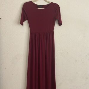 Marshalls Red Maxi Dress